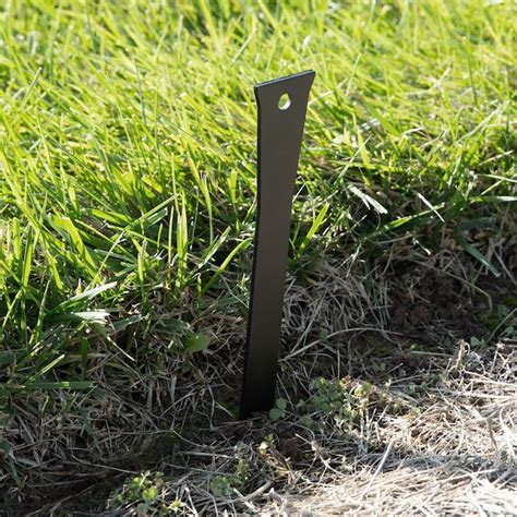 lowe's stakes metal|metal stakes for retaining wall.